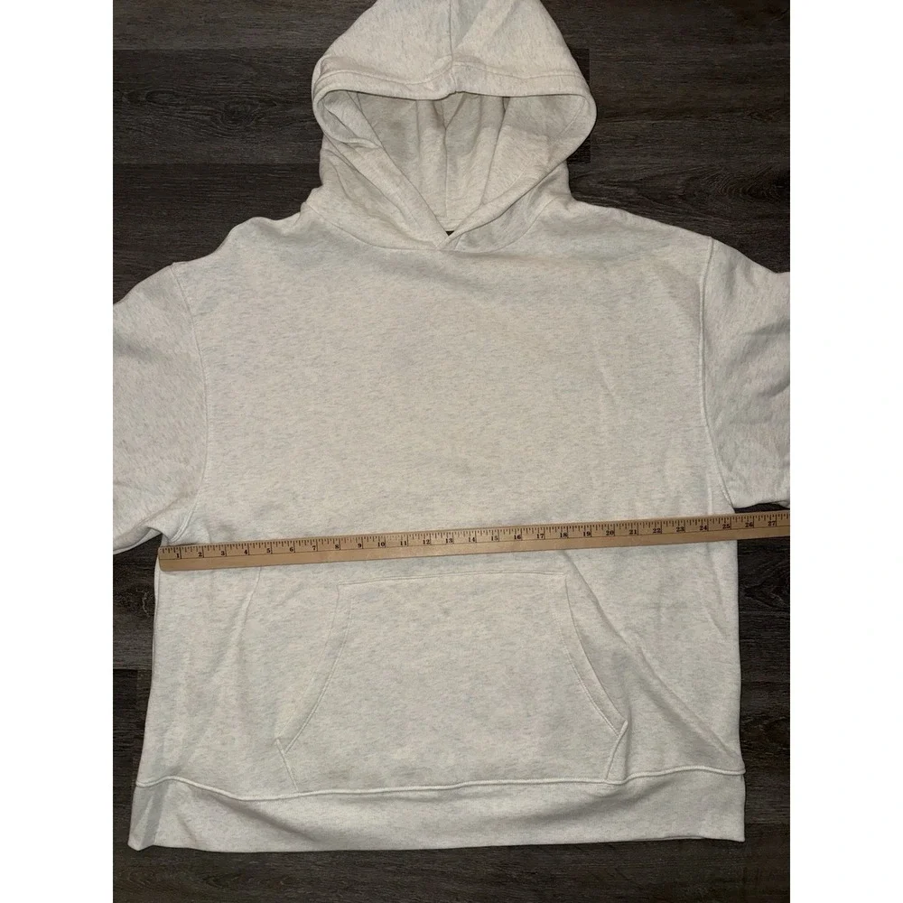 Women's Oversized Hooded Pullover Sweatshirt - Wild Fable Heather Gray XXL - Picture 12 of 12